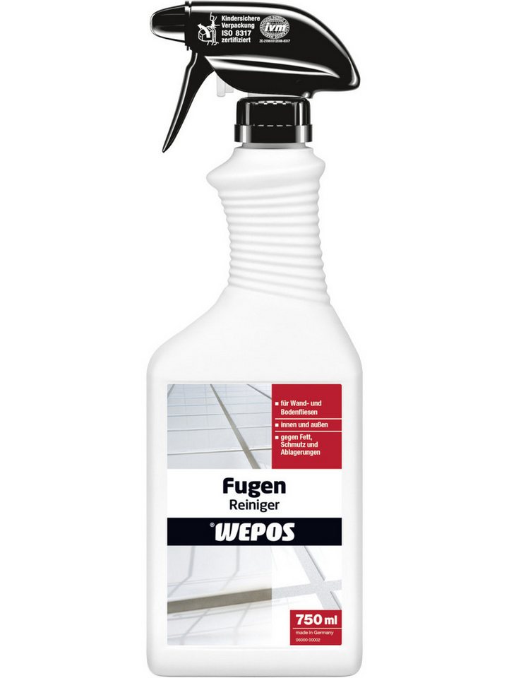 WEPOS CHEMIE GMBH Wepos Fugenreiniger 750 ml Universalreiniger von WEPOS CHEMIE GMBH
