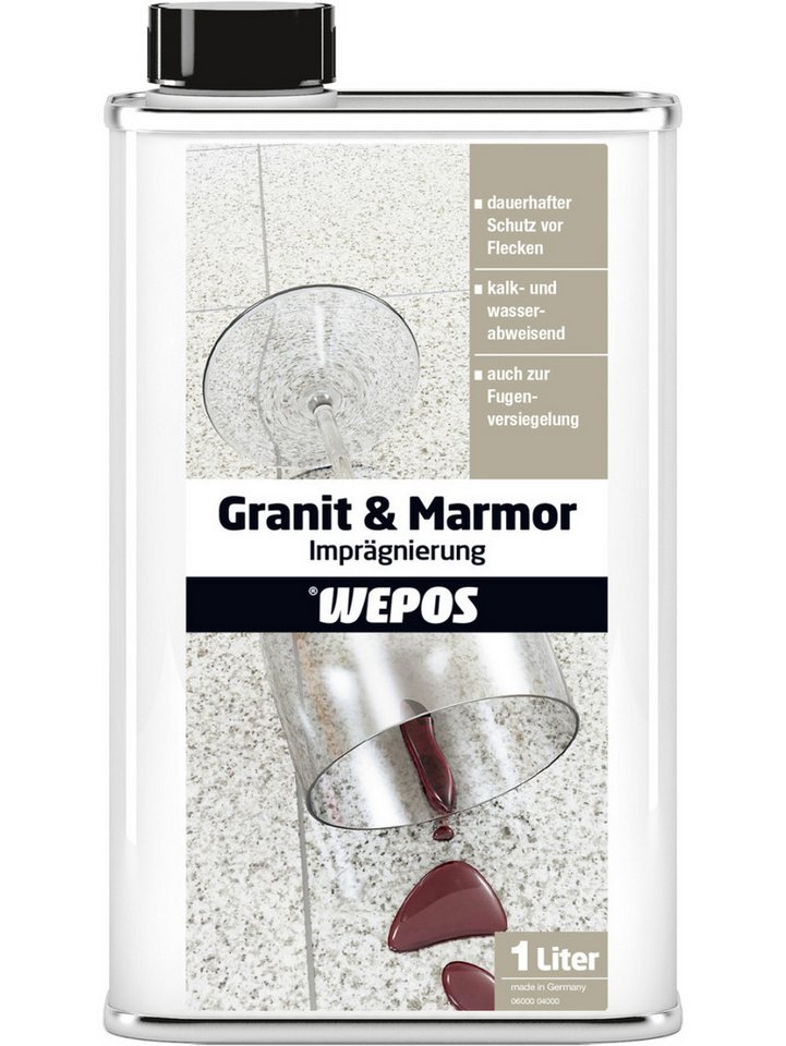 WEPOS CHEMIE GMBH Wepos Granit- und Marmorimprägnierung 1 L Universalreiniger von WEPOS CHEMIE GMBH