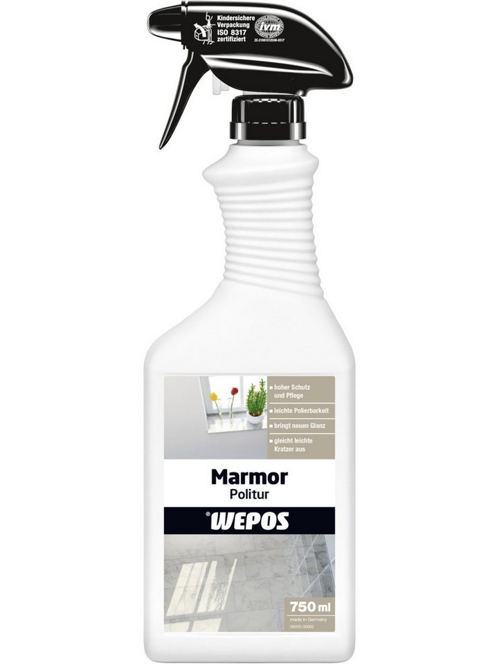WEPOS CHEMIE GMBH Wepos Marmorpolitur 750 ml Universalreiniger von WEPOS CHEMIE GMBH