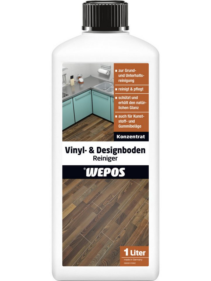 WEPOS CHEMIE GMBH Wepos PVC-Bodenreiniger 1 L Vinyl- und Designbodenreiniger WEPOS CHEMIE GMBH Wepos PVC-Bodenreiniger 1 L Vinyl- und Designbodenreiniger von WEPOS CHEMIE GMBH