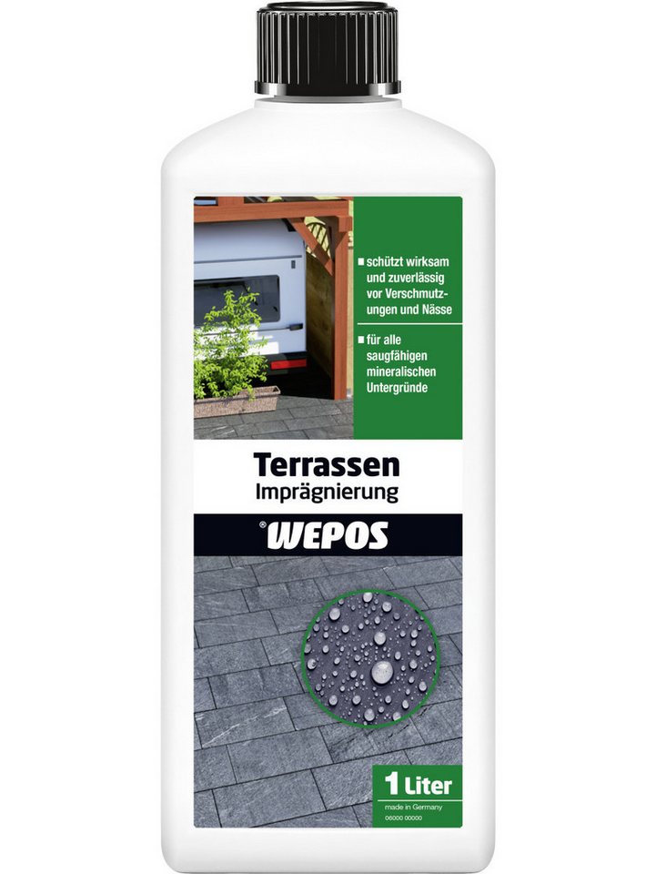 WEPOS CHEMIE GMBH Wepos Terrassenimprägnierung 1 L Universalreiniger WEPOS CHEMIE GMBH Wepos Terrassenimprägnierung 1 L Universalreiniger von WEPOS CHEMIE GMBH
