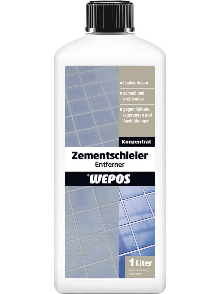 WEPOS CHEMIE GMBH Wepos Zementschleierentferner 1 L Universalreiniger von WEPOS CHEMIE GMBH