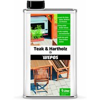 Wepos Teak- und Hartholz Öl 1l 2000300657 Wepos Teak- und Hartholz Öl 1l 2000300657 von WEPOS CHEMIE