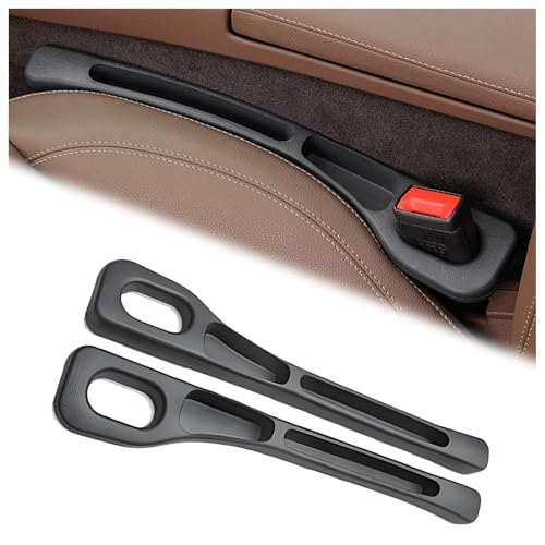 WEQTYSAB 2 Stück Autositz-Lückenfüller, für Opel Astra K ab 2015 Auslaufsicherer Autositzlückenfüllstreifen Autositz Lückenfüller Organizer Accessoires,A von WEQTYSAB