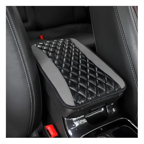 WEQTYSAB Auto Armlehnenkissen, für Peugeot 208 I 2012-2019 Auto Wasserdicht bequemer Mittelkonsolen Abdeckung Auto Armlehnenschutz Armlehne Zubehör für Autositze,B von WEQTYSAB