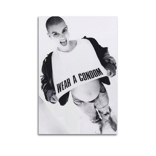 WEQYWEY Sinéad O'Connor Poster, Wandkunst, Leinwand, Vintage-Musik und Filme, ästhetisches Poster, dekoratives Gemälde, Wohnzimmer, Schlafzimmer, Dekoration, 20 x 30 cm, ungerahmter Stil WEQYWEY Sinéad O'Connor Poster, Wandkunst, Leinwand, Vintage-Musik und Filme, ästhetisches Poster, dekoratives Gemälde, Wohnzimmer, Schlafzimmer, Dekoration, 20 x 30 cm, ungerahmter Stil von WEQYWEY