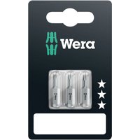 840/1 z Set sb SiS Sechskant-Bit 2.0 mm, 2.5 mm, 3 mm Werkzeugstahl legiert, zähhart d 6.3 3 s - Wera von Wera