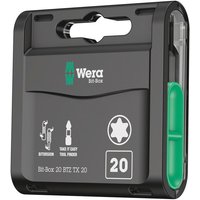 Bit-Box 20 btz tx, tx 20 x 25 mm, 20-teilig 05057771001 Torx Bits Set - Wera von Wera