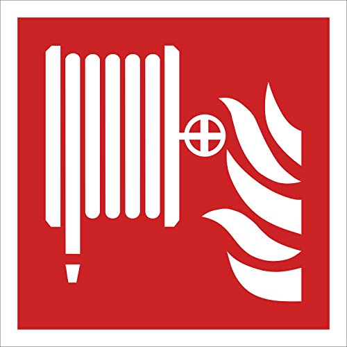 Löschschlauch Brandschutzzeichen Symbol Aufkleber Nachleuchtend ASR A1.3 400 x 400 mm Löschschlauch Brandschutzzeichen Symbol Aufkleber Nachleuchtend ASR A1.3 400 x 400 mm von WERBEPUNKT.