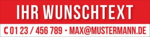 PVC Werbebanner Banner Plane Mit Wunschtext Zu vermieten verkaufen mit Ösen, 2000 x 500 mm von Werbepunkt.