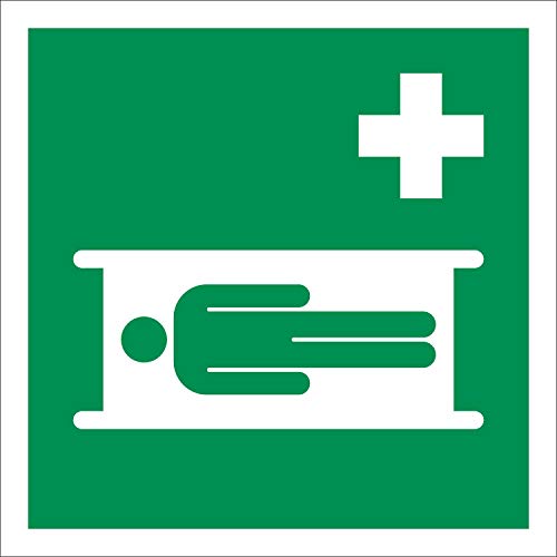 Werbepunkt Nachleuchtender Aufkleber Rettungswegschild ASR A1.3 200 x 200 mm, Grün, Kunststoff, Funktional, Sticker Werbepunkt Nachleuchtender Aufkleber Rettungswegschild ASR A1.3 200 x 200 mm, Grün, Kunststoff, Funktional, Sticker von WERBEPUNKT.