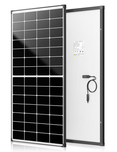 300W Solarpanel 12V Monokristallines Solarmodul, PV-Modul 25.4% Hoch-Effizienz solar panel für Wohnwagen Wohnmobile, Häuser, Balkone, Boote, Hausdach, Batterien und Off-Gri (300w) von WERCHTAY