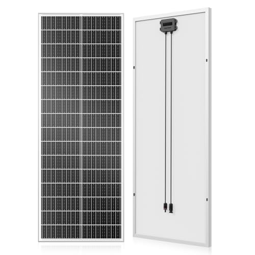 WERCHTAY solarpanel 150w, N-Type Monocrystalline Solar Panel, SMBB Technologie, Solarmodul mit Hocheffizientes Aluminiumrahmen, 12V/24V PV Modul für Balkonkraftwerk, Wohnmobil, Gartenhäuse, Boot von WERCHTAY