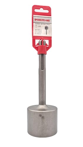WERHE® 55x75x210 Jack Hammer Star Picket Pfosten Driver Treiber Meißel Bit für Demolition SDS Max hammer Breaker von WERHE