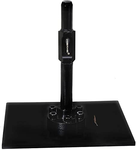 WERHE ® Jack Hammer Verdichter Anti Schock Hex Spline Stampferplatte Tampingwelle Shaft Platte Tamper Packer Beton Landschaftsbauer Bauherr Grundlegung Werkzeuge für Demolition Jackhammer Breaker von WERHE