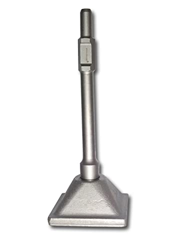 WERHE ® Jack Hammer Verdichter Anti Schock Hex Spline Stampferplatte Tampingwelle Shaft Platte Tamper Packer Beton Landschaftsbauer Bauherr Grundlegung Werkzeuge für Demolition Jackhammer Breaker von WERHE