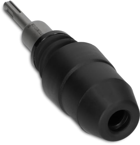 WERHE Adapter SDS Plus auf SDS Max – SDS-Max Zubehör mit SDS-Plus Hammer nutzen – Rotation und Schlag – hergestellt aus Werkzeugstahl, Kunststoff – 200 mm Länge, 0,77 kg WERHE Adapter SDS Plus auf SDS Max – SDS-Max Zubehör mit SDS-Plus Hammer nutzen – Rotation und Schlag – hergestellt aus Werkzeugstahl, Kunststoff – 200 mm Länge, 0,77 kg von WERHE
