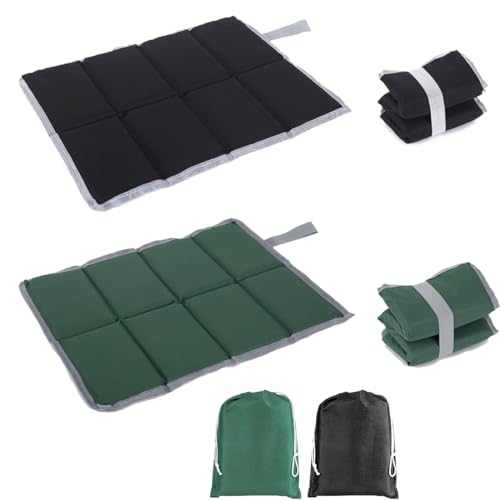 WERIGONI 2PCS Sitzkissen Outdoor Faltbar,Outdoor Sitzkissen Wetterfest,Sitzkissen Wandern,Thermo Sitzkissen Faltbar WERIGONI 2PCS Sitzkissen Outdoor Faltbar,Outdoor Sitzkissen Wetterfest,Sitzkissen Wandern,Thermo Sitzkissen Faltbar von WERIGONI