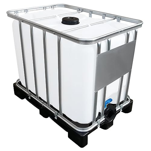 WERIT 600l IBC Container »Ecoline« auf PE-Palette NEU Armaturgröße S60x6 Grobgewinde, Größe DN 150 von WERIT