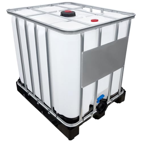 WERIT 1000l IBC Container für »AdBlue« (CDs) auf PE-Palette NEU von WERIT