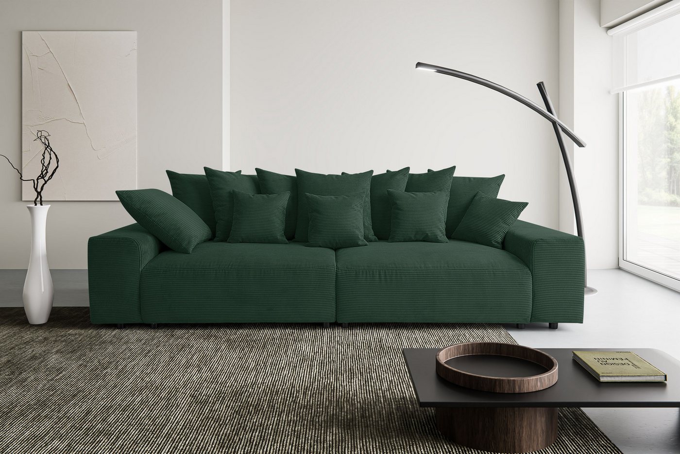 WERK2 Big-Sofa Maxi B, Breite 290 cm, Maximaler Kuschelkomfort: XXL-Sofa mit 78 cm Sitztiefe & 12 Kissen WERK2 Big-Sofa Maxi B, Breite 290 cm, Maximaler Kuschelkomfort: XXL-Sofa mit 78 cm Sitztiefe & 12 Kissen von WERK2