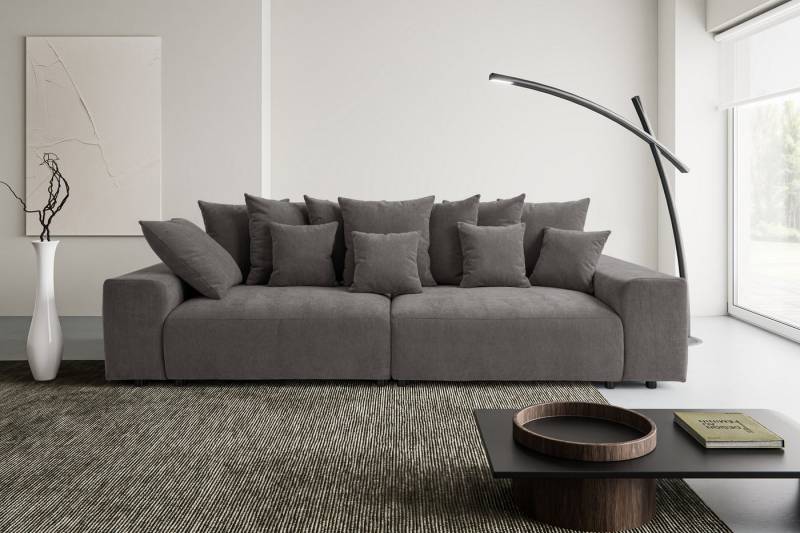 WERK2 Big-Sofa Maxi B, Breite 290 cm, Maximaler Kuschelkomfort: XXL-Sofa mit 78 cm Sitztiefe & 12 Kissen von WERK2
