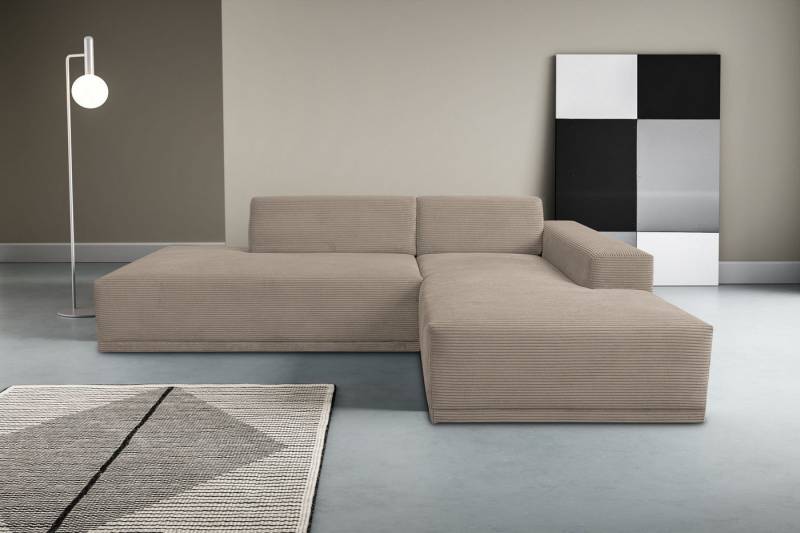 WERK2 Ecksofa Apollo, hoher Sitzkomfort, aktuelles Design, Breite 264cm, L-Form, Puristisches Design mit maximalem Komfort WERK2 Ecksofa Apollo, hoher Sitzkomfort, aktuelles Design, Breite 264cm, L-Form, Puristisches Design mit maximalem Komfort von WERK2