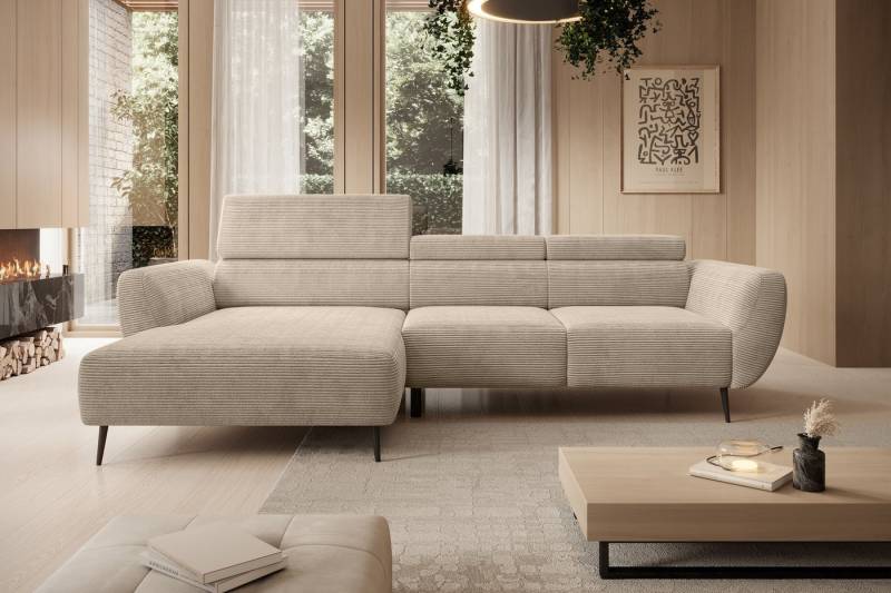 WERK2 Ecksofa Memo Alisson, Alisson – flexibler Komfort mit modernem Design und smarten Details. von WERK2