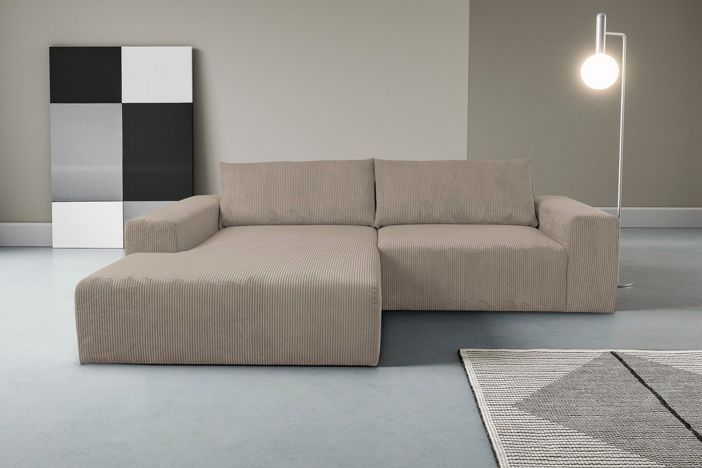 WERK2 Ecksofa Rio, elegant & bequem, Breite 262 cm, L-Form, Puristisches Design mit maximalem Komfort WERK2 Ecksofa Rio, elegant & bequem, Breite 262 cm, L-Form, Puristisches Design mit maximalem Komfort von WERK2