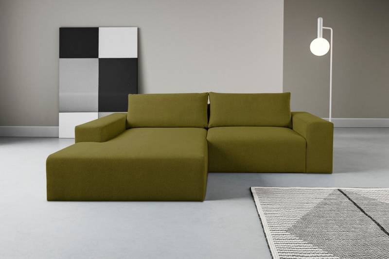 WERK2 Ecksofa Rio, elegant und bequem, Breite 262cm, L-Form, Puristisches Design mit maximalem Komfort von WERK2