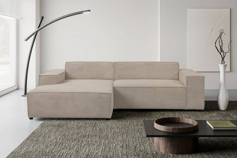 WERK2 Ecksofa Trento, L-Form, Breite 268 cm, Trento – Sofa mit Eleganz, Komfort und klaren Linien für jeden Raum WERK2 Ecksofa Trento, L-Form, Breite 268 cm, Trento – Sofa mit Eleganz, Komfort und klaren Linien für jeden Raum von WERK2