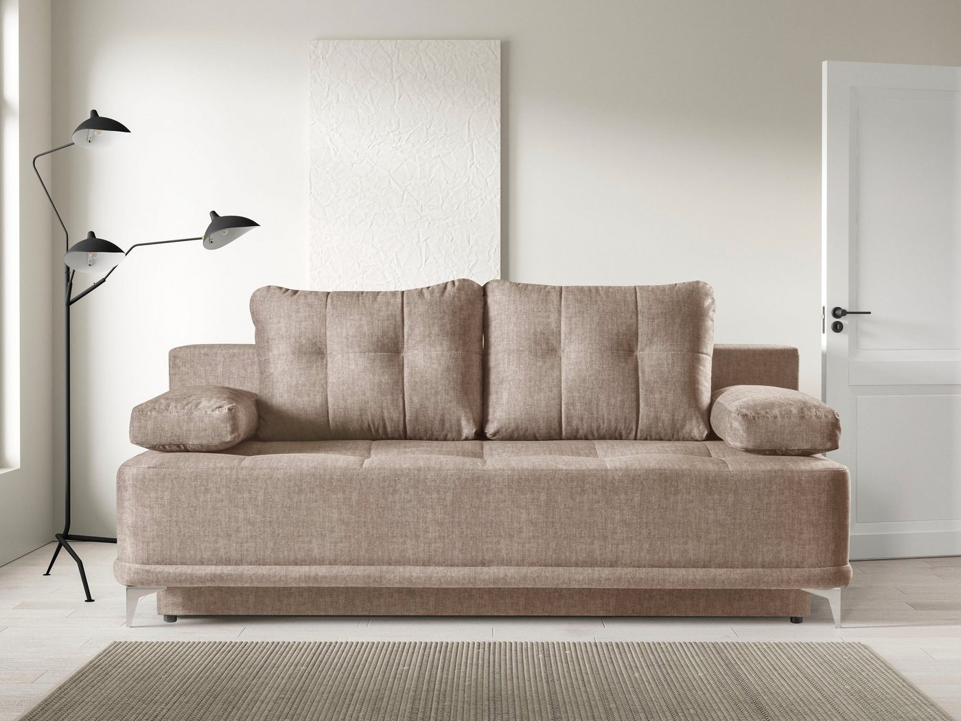 WERK2 Schlafsofa Madrid, 2-Sitzer Sofa & Schlafcouch von WERK2