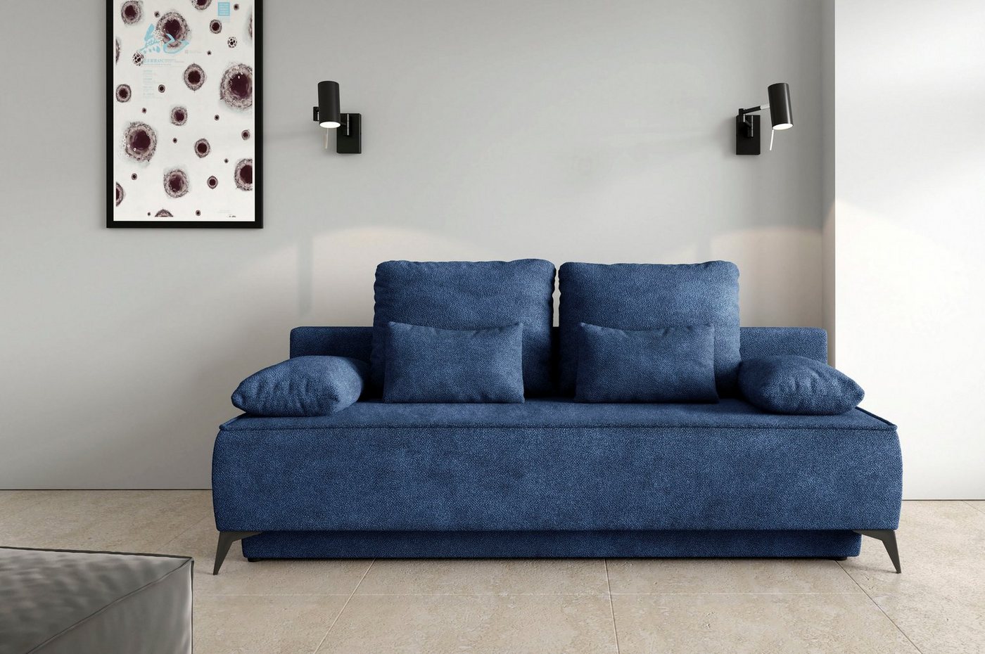 WERK2 Schlafsofa Indira, 2-Sitzer Sofa & Schlafcouch von WERK2