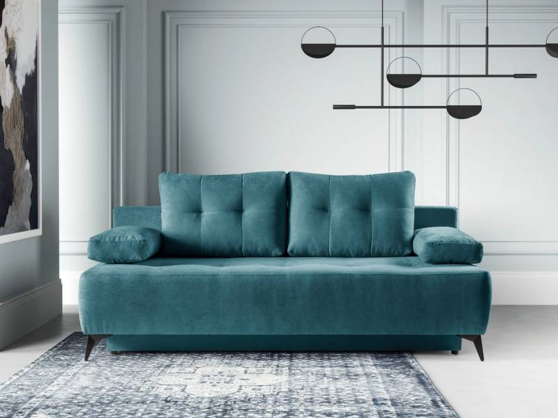 WERK2 Schlafsofa Oakland, 2-Sitzer Sofa & Schlafcouch mit Bettkasten von WERK2