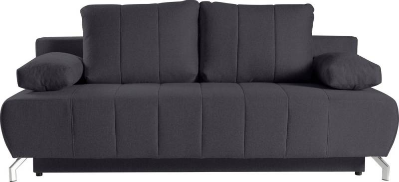 WERK2 Schlafsofa Troya, 2-Sitzer Sofa und Schlafcouch mit Federkern & Bettkasten von WERK2