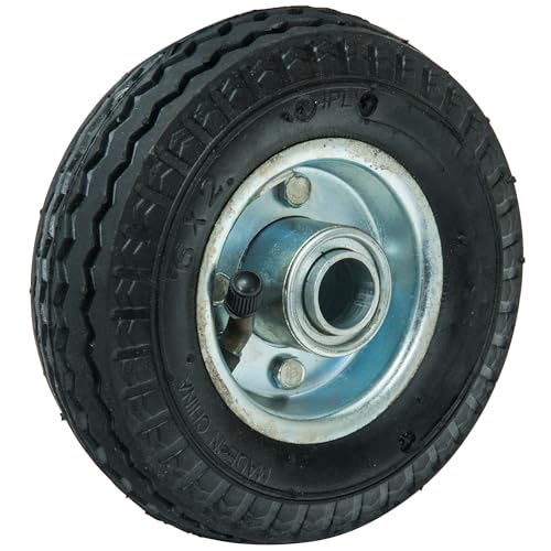 Aufblasbares Rad 6 Ø 160 x 50 x 16mm versetzte Achse von WERKA PRO