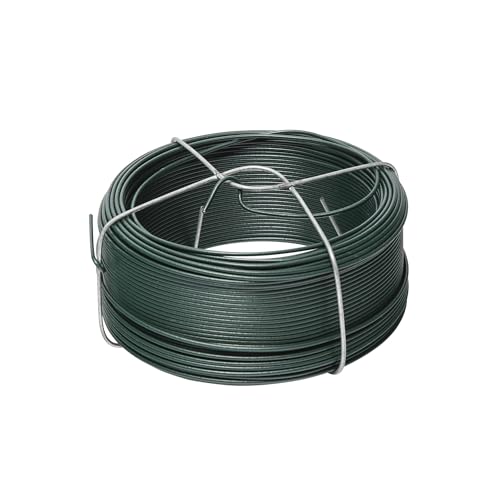 WERKA PRO Grün plastifizierter Draht mit Halterung 50m ø 1,6 mm von WERKA PRO