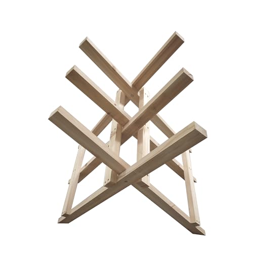 Holzständer WERKAPRO mit 3 Stützen zum Sägen von Holzscheiten von WERKA PRO