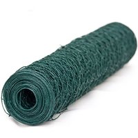 Werka Pro - Kunststoffbeschichteter Zaun mit sechseckigen Maschen von 13 mm 0,5 x 2,5m Werka Pro - Kunststoffbeschichteter Zaun mit sechseckigen Maschen von 13 mm 0,5 x 2,5m von WERKA PRO