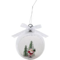 Leuchtende Weihnachtskugel 10 x 8 x 12 cm von WERKA PRO