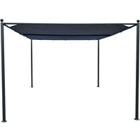 Werka Pro - Pergola mit Sonnenschutzplane 3 x 4m 180g/m2 von WERKA PRO