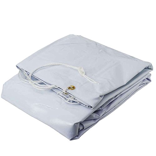 Provence Outillage 4533 PVC Abdeckplane 650 g/m 3 x 5 m, weiß von WERKA PRO