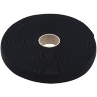 Schwarzes Molton-Gummiband 25 mm x 10 m Werka Pro von WERKA PRO