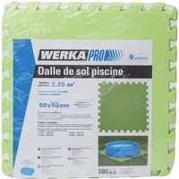 Set aus 9 Bodenfliesen für Schwimmbäder 50x50cm WERKA PRO von WERKA PRO