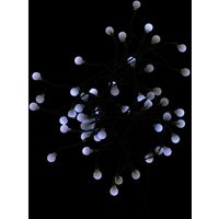 Lichterkette mit Solar 50 led kaltweiß 9,5 Meter von WERKA PRO