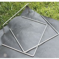 Verzinkte Heftklammern 15 x 20cm 10 Stück von WERKA PRO