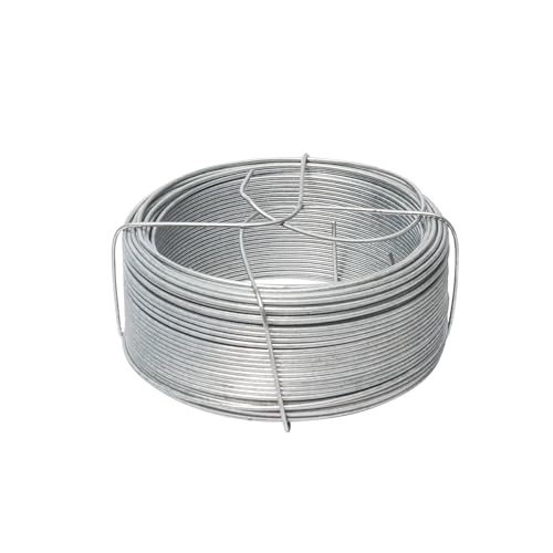 Verzinkter Draht WERKA PRO Spule 50m mit Halterung Ø 0,7 mm von WERKA PRO