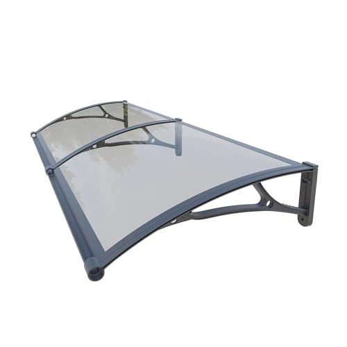 WERKA PRO Aluminium- und Polycarbonat-Markise 80x240 cm von WERKA PRO