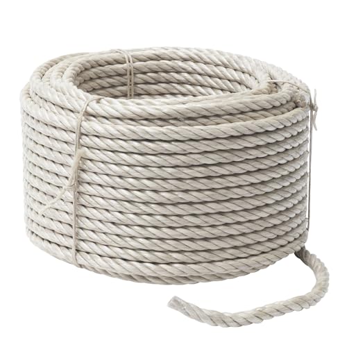 WERKA PRO Corde Épaisse Ø 14 mm 50 m - Utilisation Universelle - Polypropylène de Qualité - Résistante aux Intempéries et à l’Humidité - Rigide - Longue Corde Polyvalente - Beige WERKA PRO Corde Épaisse Ø 14 mm 50 m - Utilisation Universelle - Polypropylène de Qualité - Résistante aux Intempéries et à l’Humidité - Rigide - Longue Corde Polyvalente - Beige von WERKA PRO