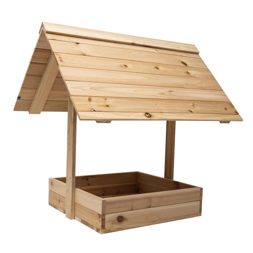 WERKA PRO Futterstelle aus Holz für Hühner 70 x 60 x h 70cm WERKA PRO Futterstelle aus Holz für Hühner 70 x 60 x h 70cm von WERKA PRO